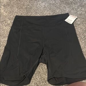 T.J.Maxx Black Bike Shorts with Stretchy Fabric